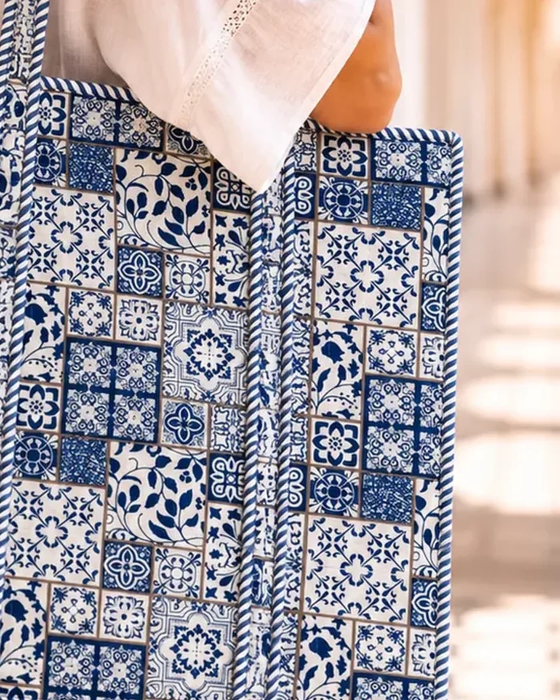 תיק TOTE סנטוריני טייל · Santorini Tile