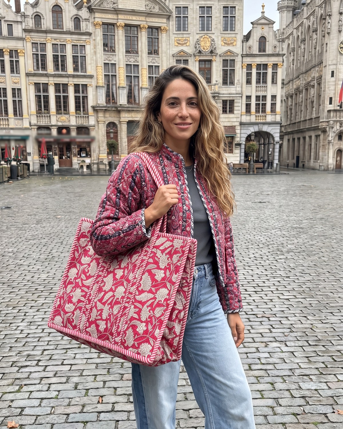 תיק TOTE מונקו בלוסום · Monaco Blossom