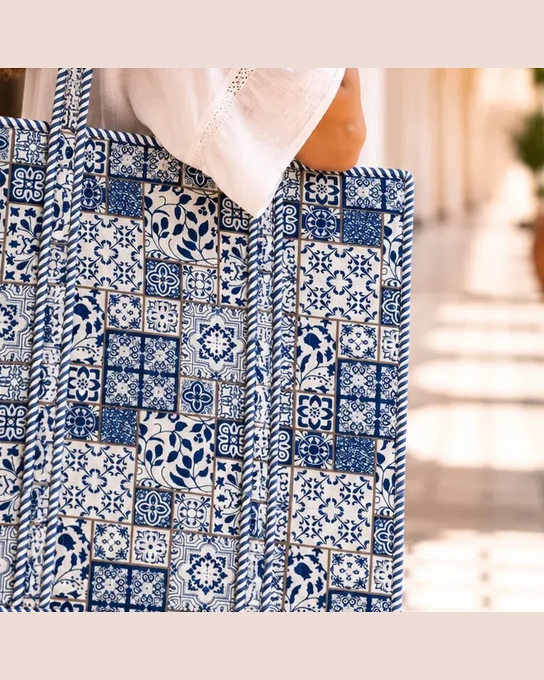 תיק TOTE סנטוריני טייל · Santorini Tile