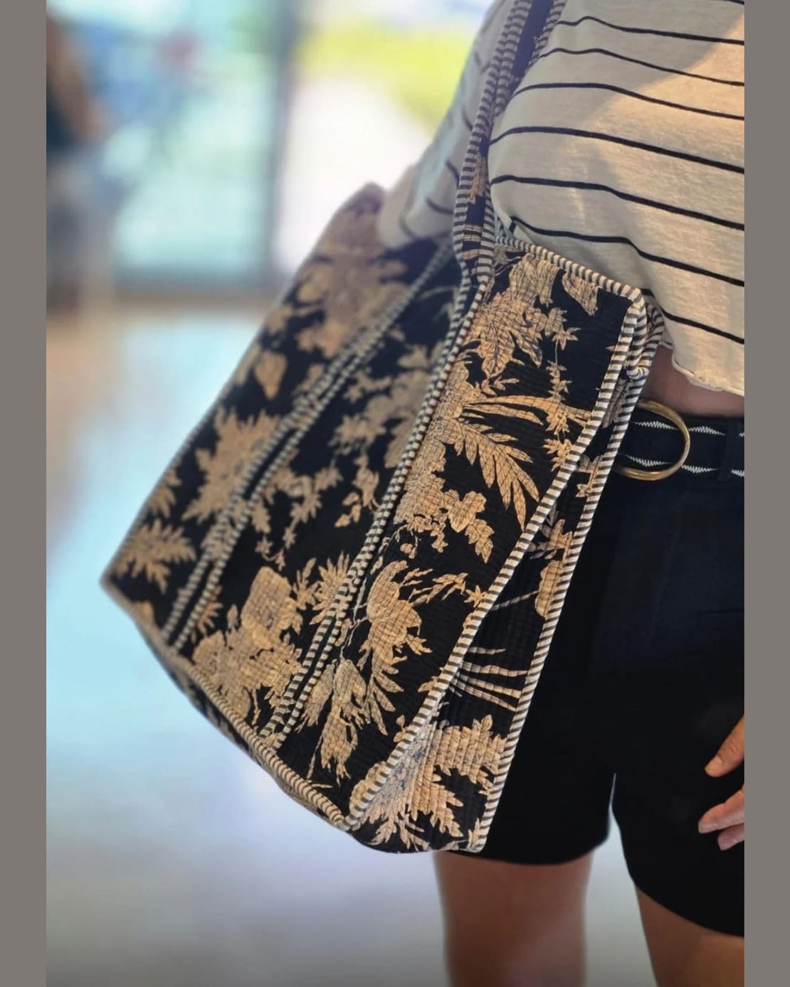 תיק TOTE גולדן ברוק · Golden Baroque