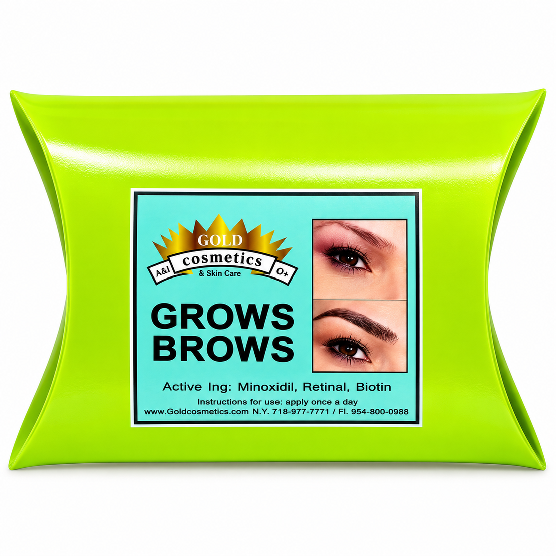 GROWS BROWS – לעידוד צמיחת הגבות