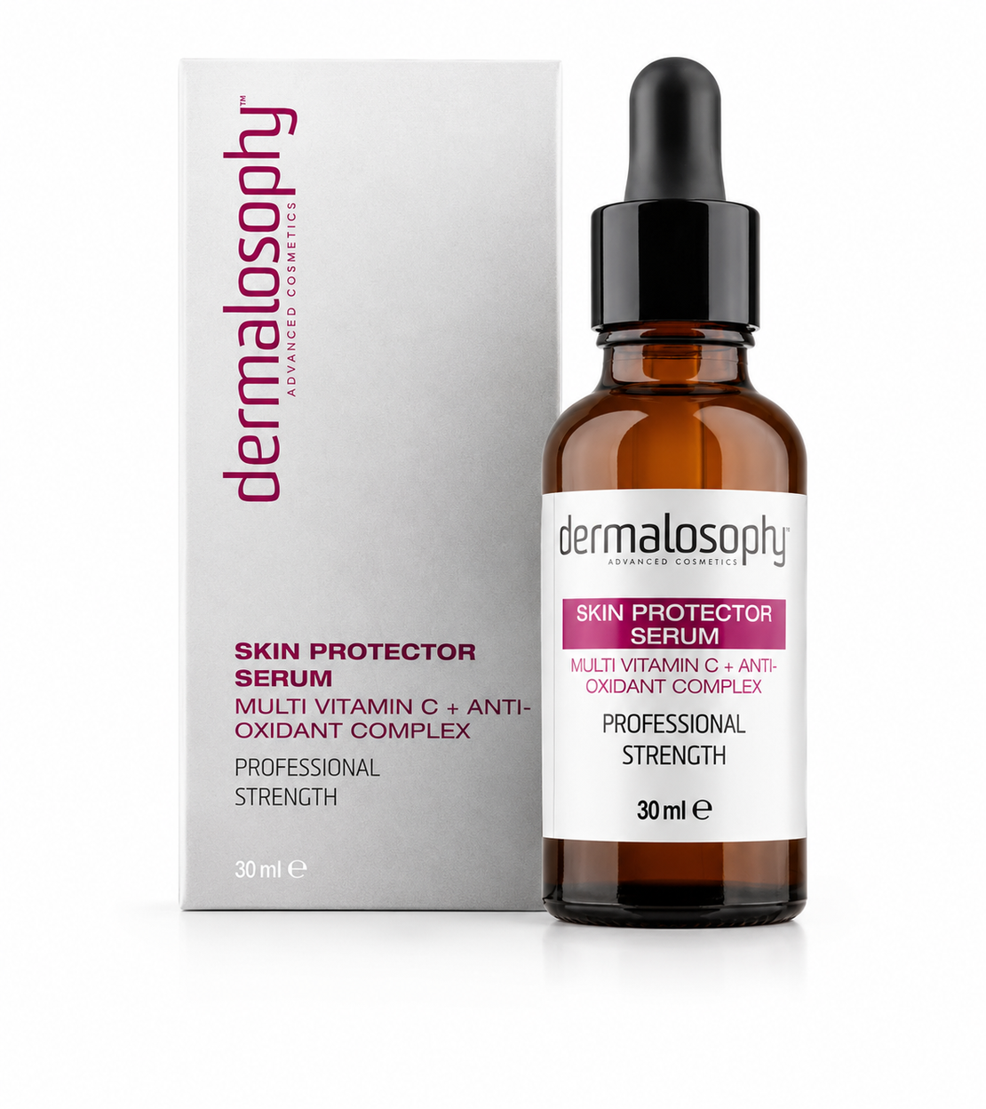 Dermalosophy Skin Protector Serum – סרום ויטמין C ואנטי-אוקסידנטים