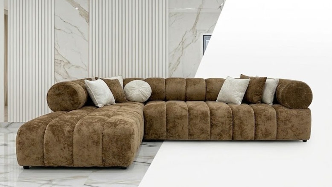 Caramel Channel Sectional