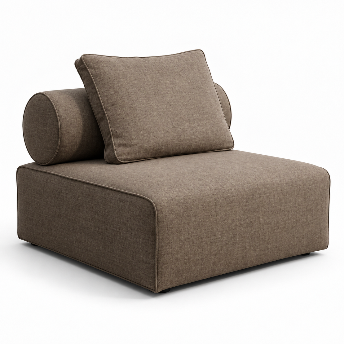 Taupe Modular Lounge Chair