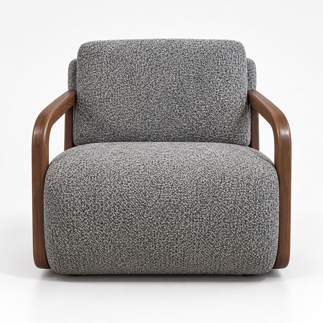 Cozy Greige Armchair