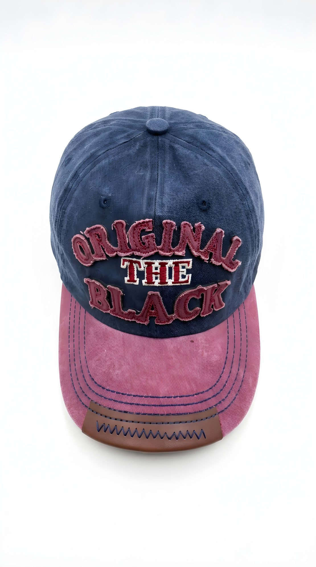 כובע מצחייה אופנתי – דגם Original The Black כחול ורוד