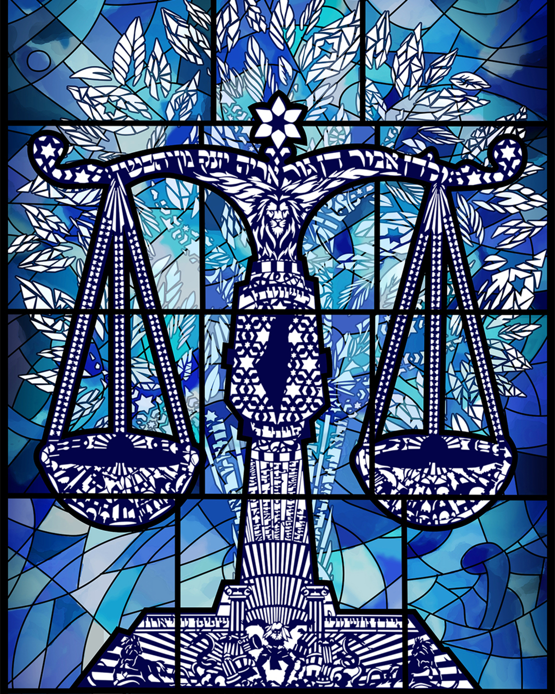Tribe of Dan – Perfect Justice in Cool Blue Tones