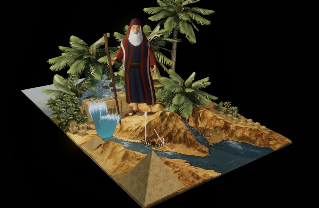 LED Lamp - From Ramses to Mount Sinai