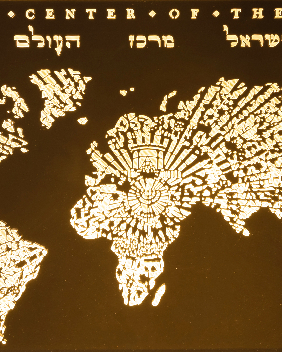 LED Base- Israel Center of the World