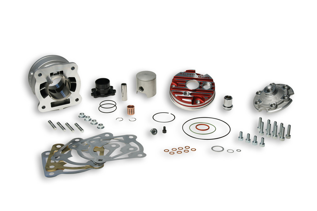 Malossi MHR TESTA ROSSA FLANGED MOUNT Ø47.6 – קיט צילינדר 70cc ל־Gilera Runner SP 50 2T LC;