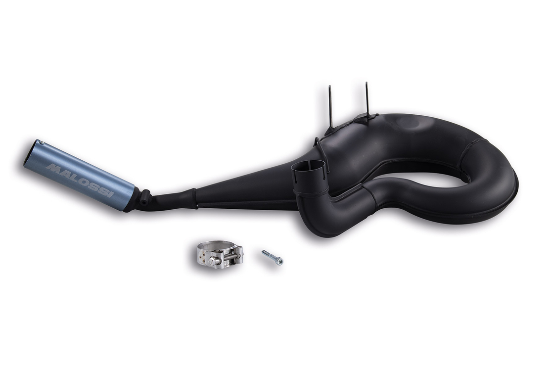 Malossi POWER EXHAUST BLACK SOUND – אגזוז ל־Vespa PX E 200 2T