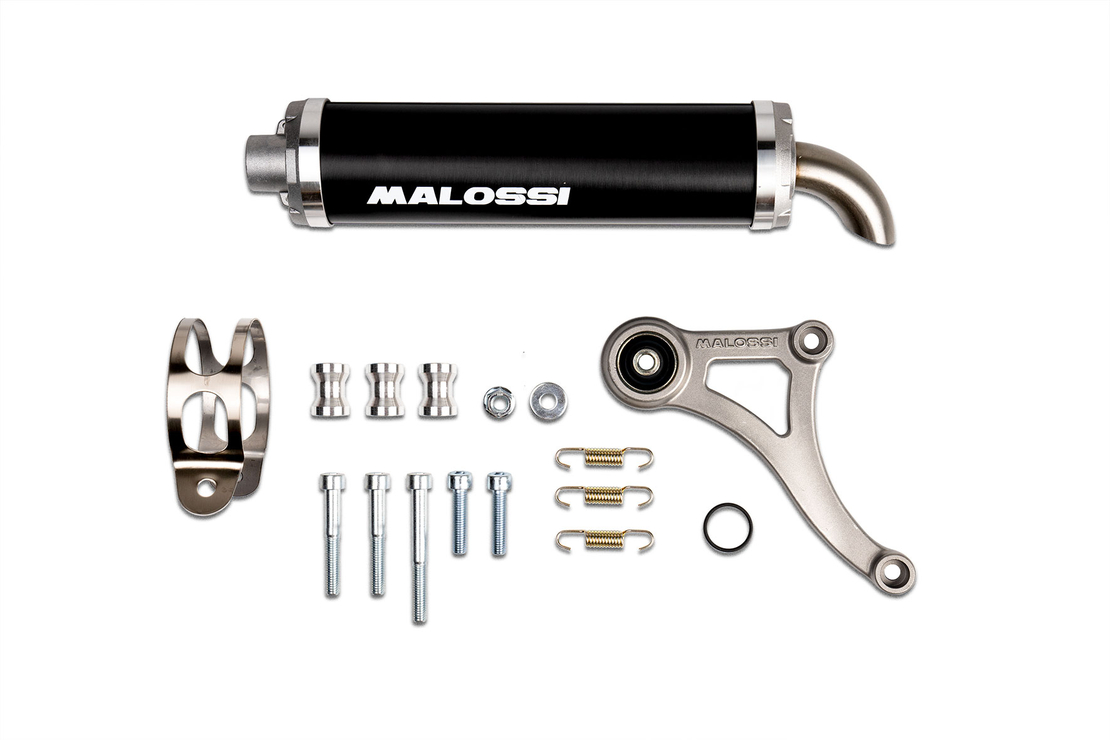 Malossi SCOOTER RACING MHR TESTA ROSSA Ø47.6 – אגזוז תחרותי ל־Gilera ac lc 50 2T LC;