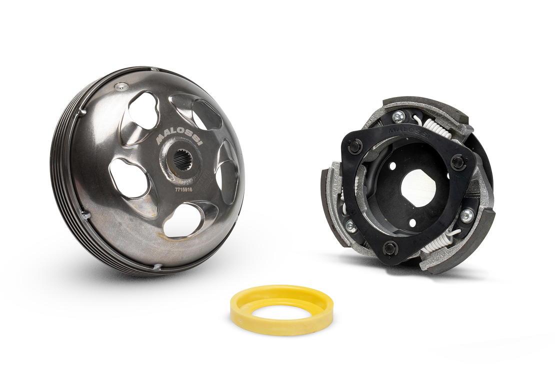 Malossi MAXI DELTA SYSTEM Ø135 – קלאץ׳ מתכוונן + פעמון ל־Honda Forza 125 2021–2026