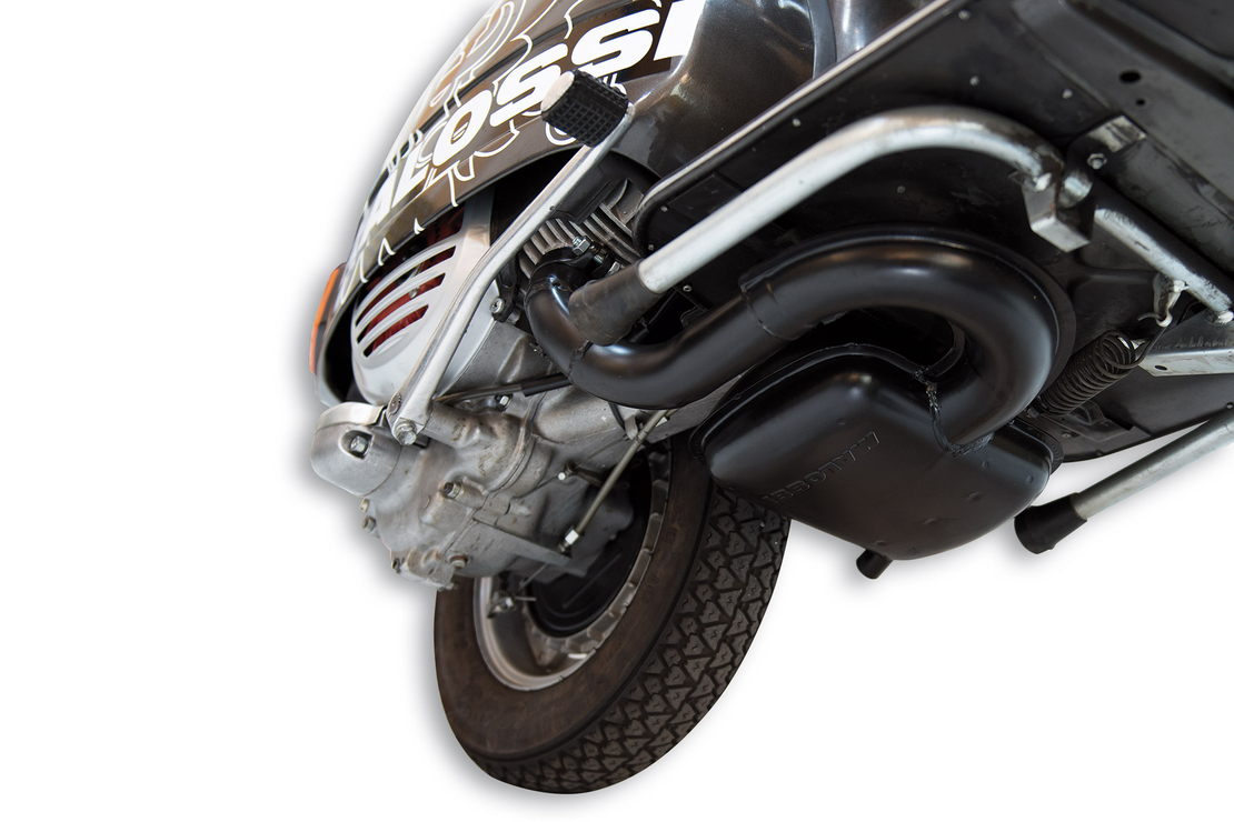 Malossi POWER CLASSIC EXHAUST – אגזוז ל־Vespa PX; 200 2T