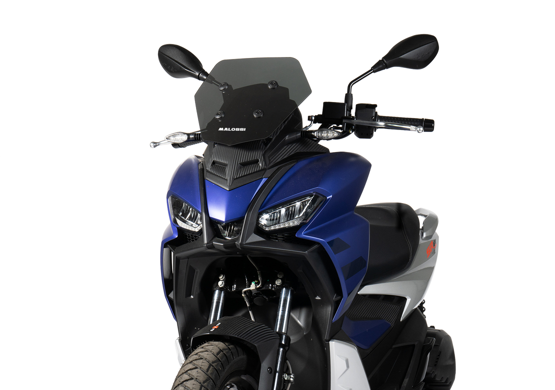 Malossi SPORT Dark Smoke – משקף ספורט כהה ל־Aprilia SR GT 125/200&nbsp; 2022–2026