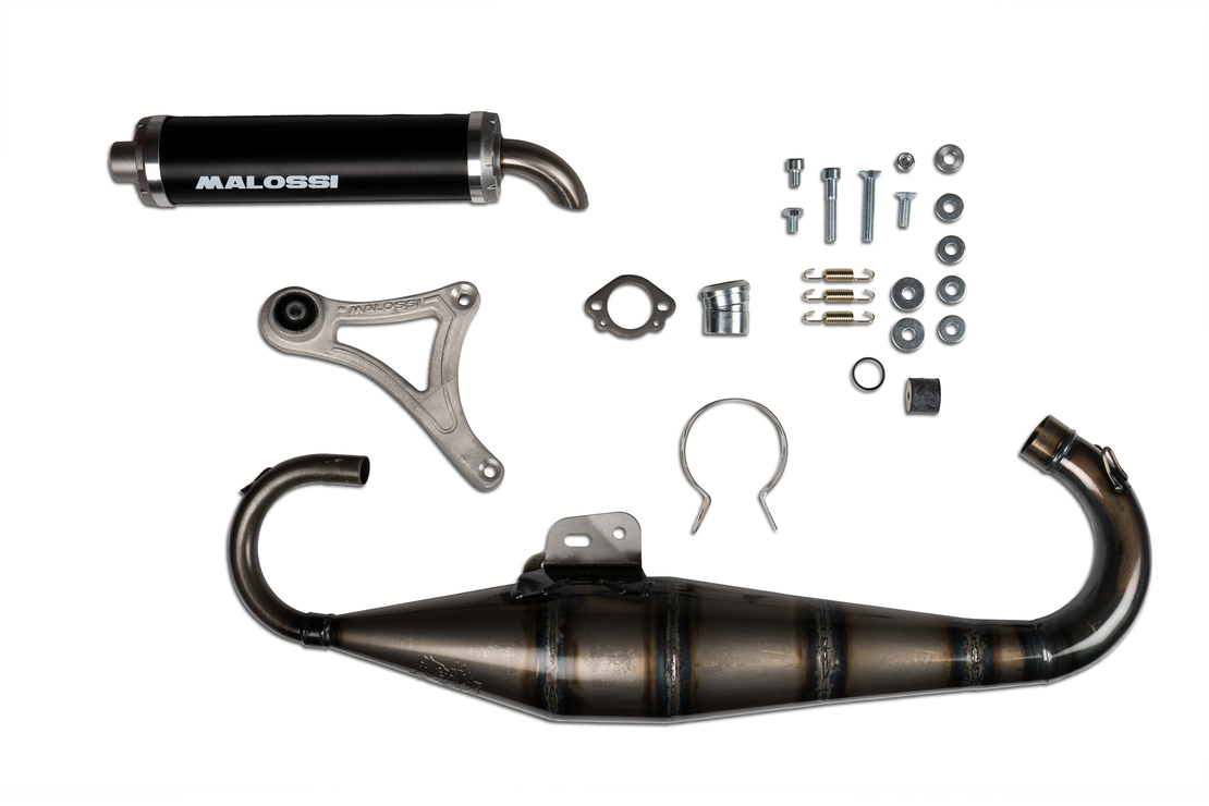 Malossi SCOOTER RACING MHR – מערכת פליטה Ø47.6 ל־Gilera ac lc 50 2T