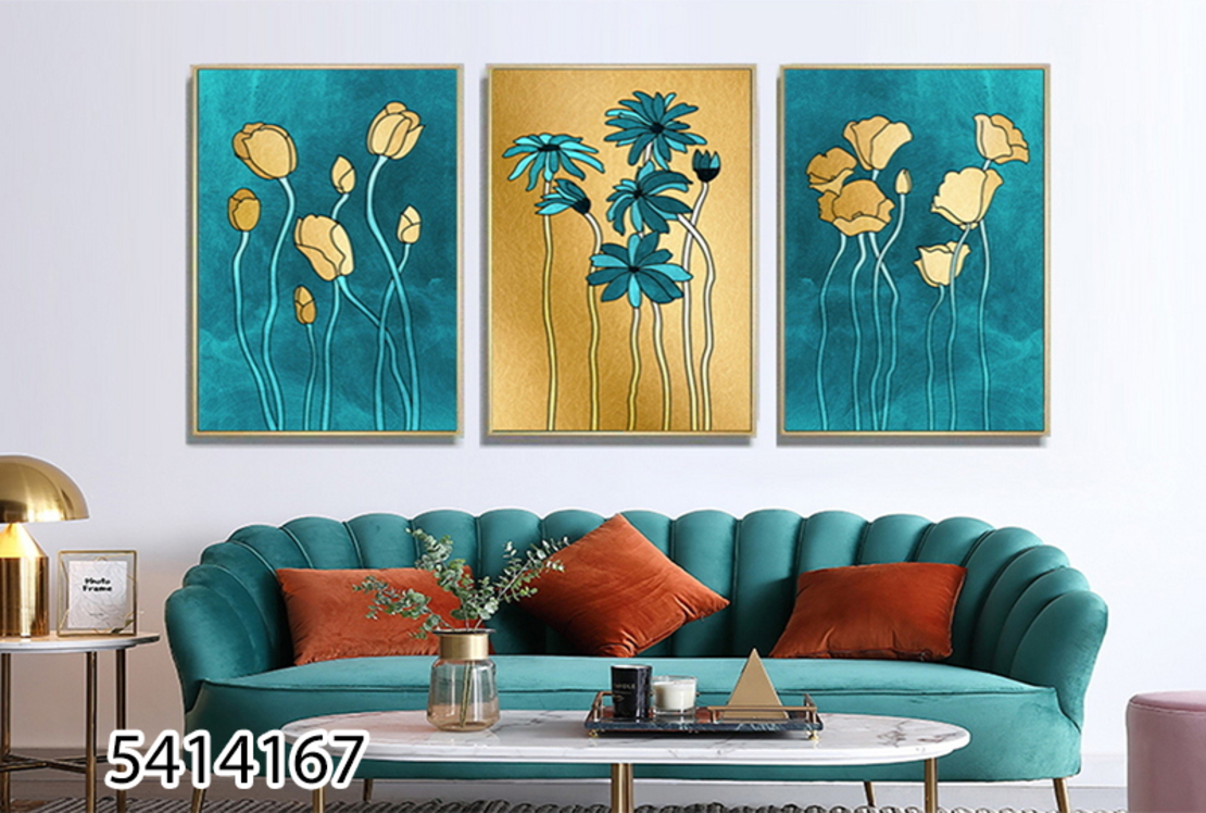 שלשה על קנבס לסלון דגם 5414167
