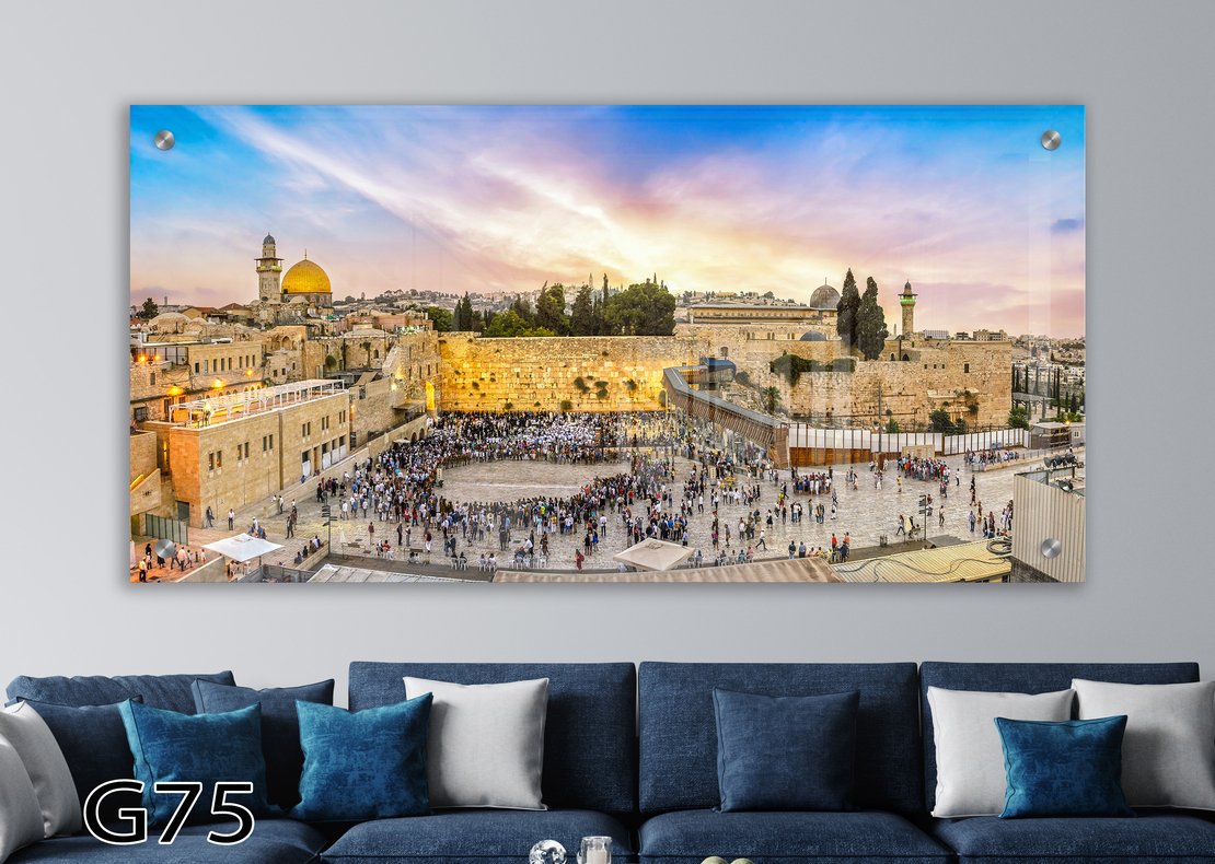 תמונה מעוצבת מודפסת על זכוכית דגם G75