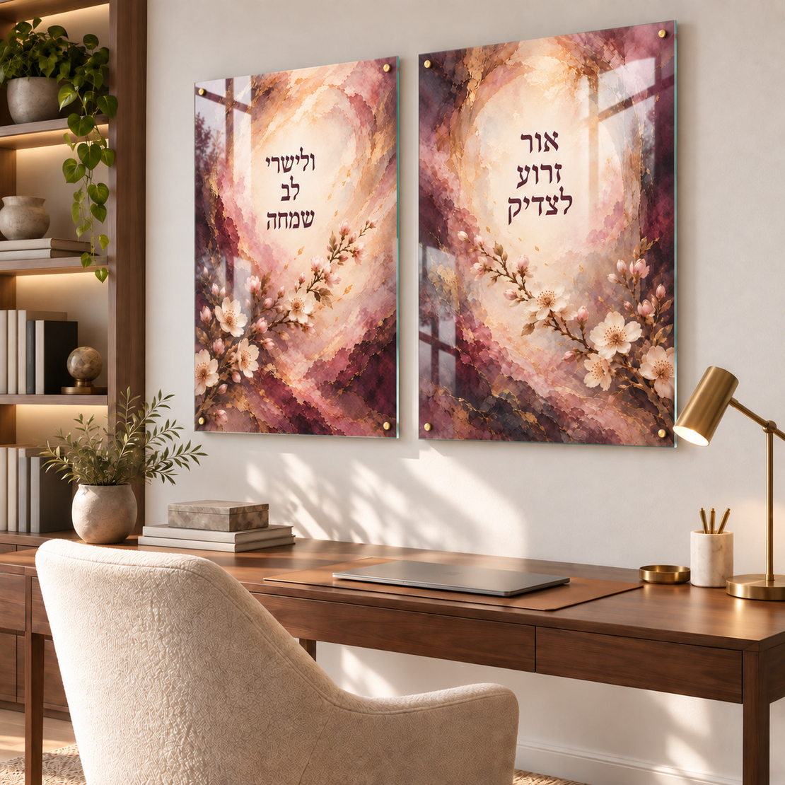 אור זרוע לצדיק עם פריחת שקד | דגם RG2981