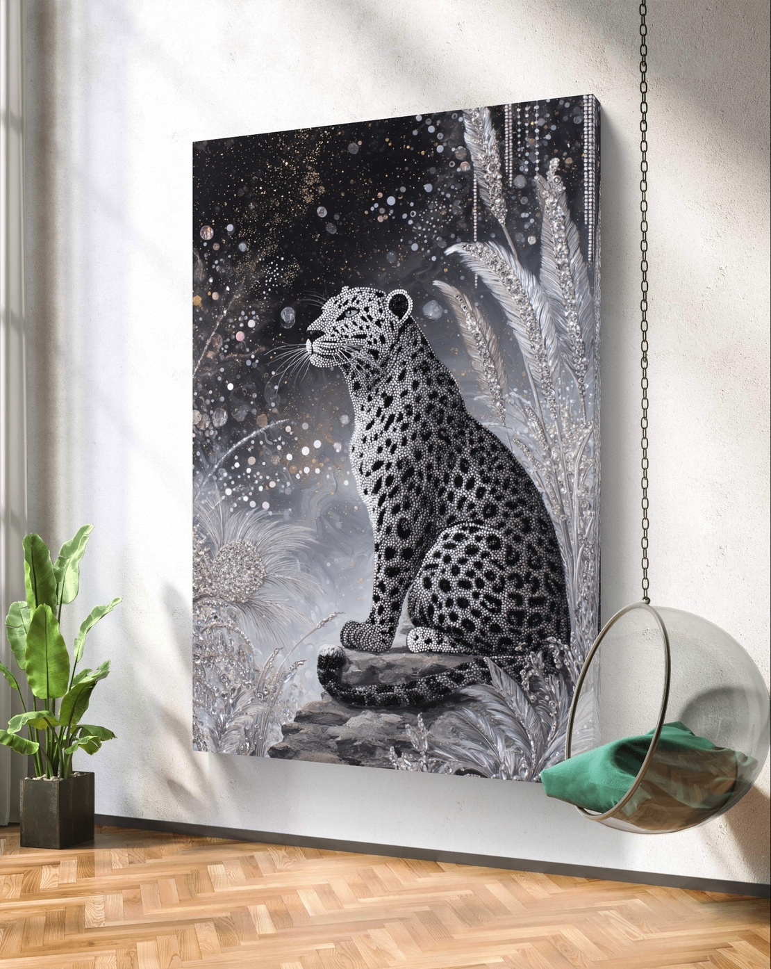Alt Text: Canvas wall art 