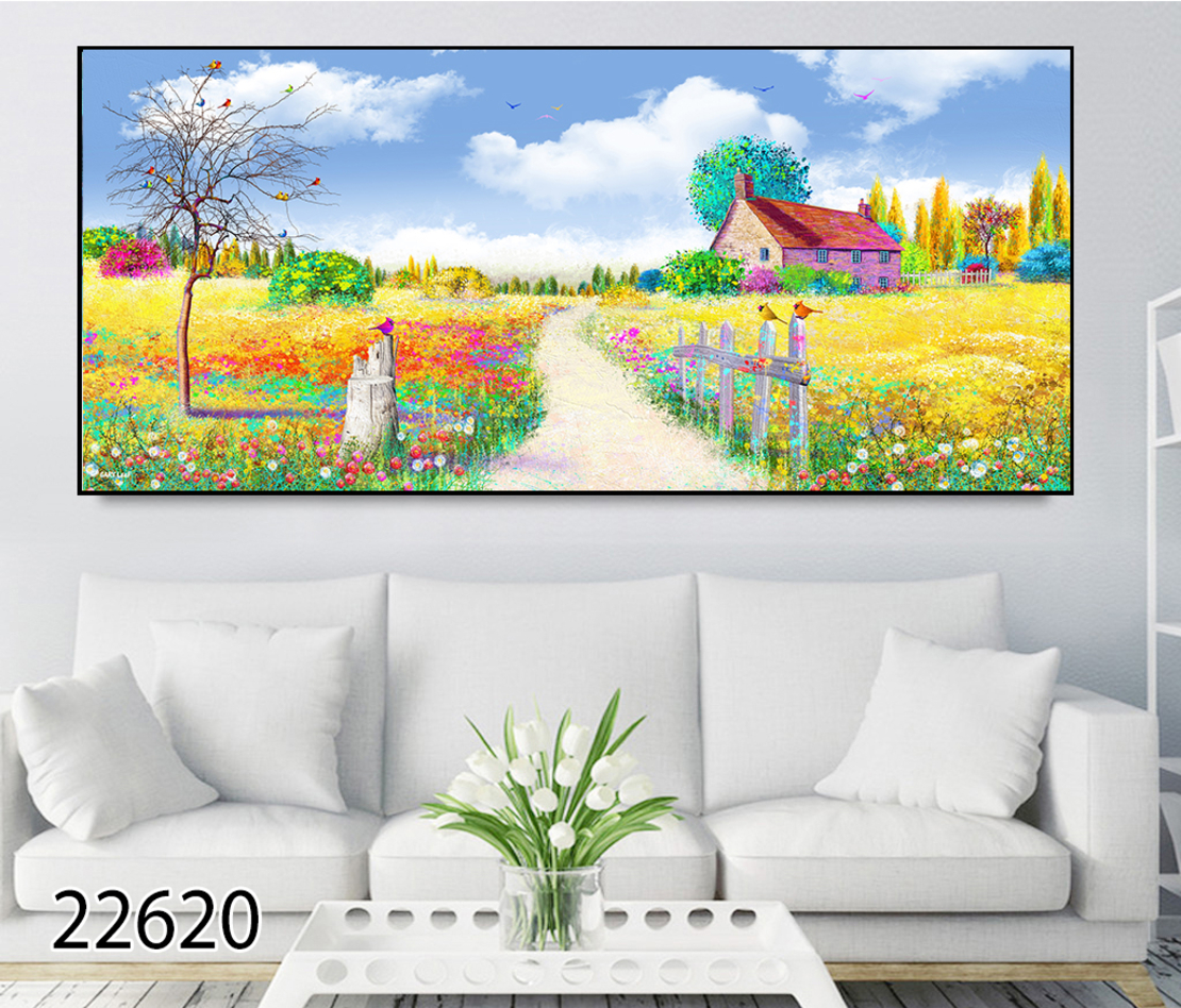 תמונת קנבס  מעוצבת ממוסגרת דגם 22620