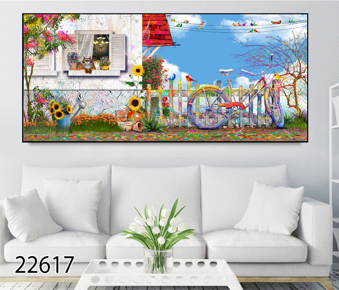 תמונת קנבס  מעוצבת ממוסגרת דגם 22617