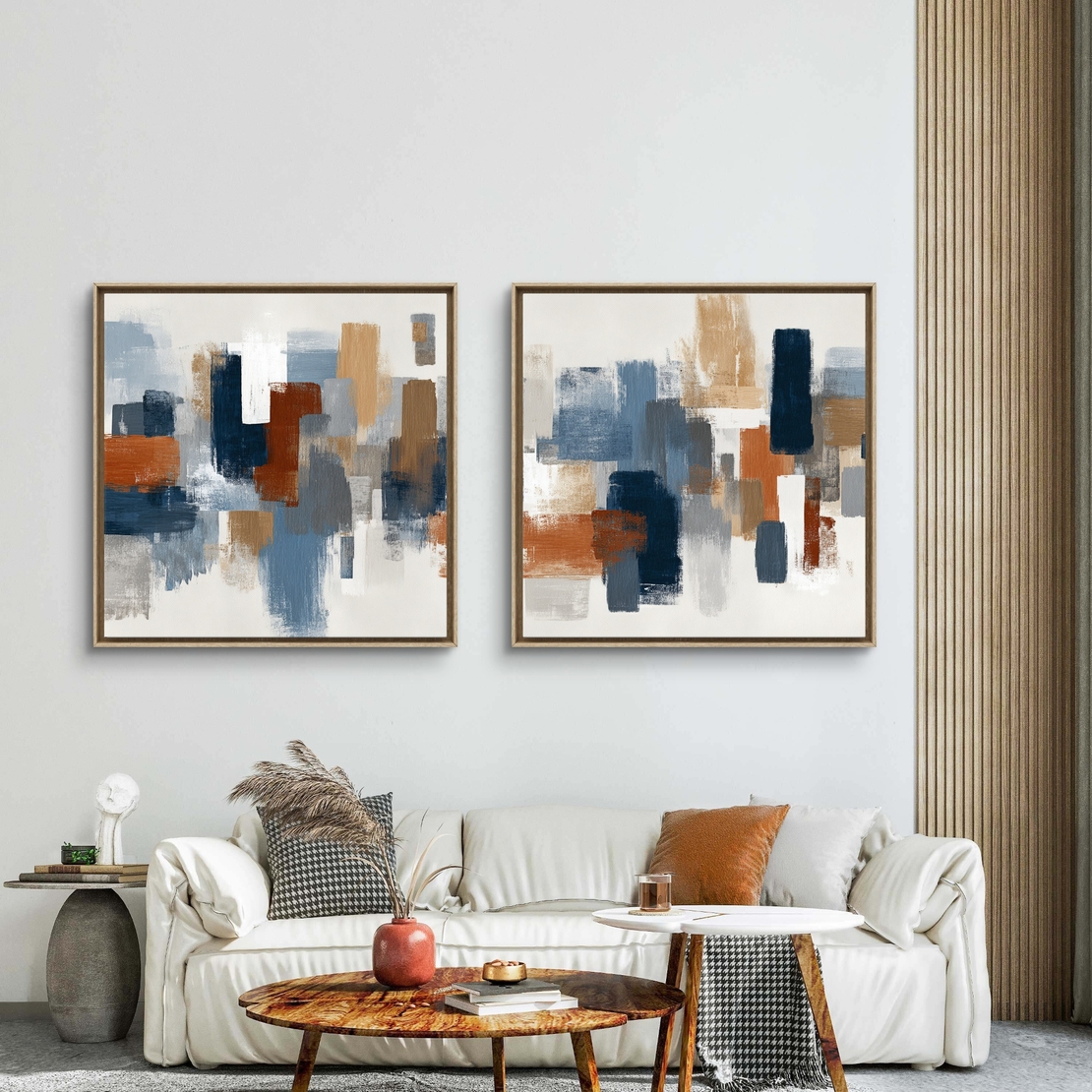 תמונות קנבס אבסטרקט מודרני הדפסה חלקה לא תבליט בגימור יוקרתי