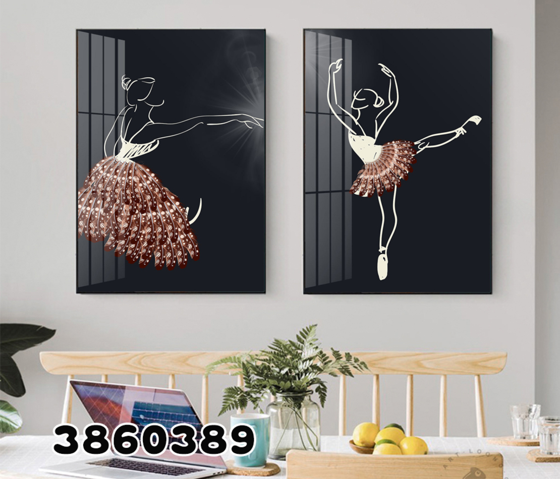 זוג תמונות ממוסגרות במבחר מידות דגם 3860389