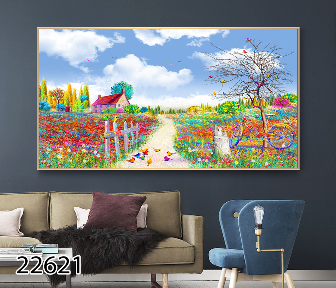 תמונת קנבס  מעוצבת ממוסגרת דגם 22621