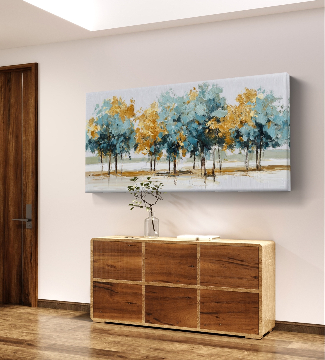 תמונת עצים מודרנית מבית תכשיט לבית