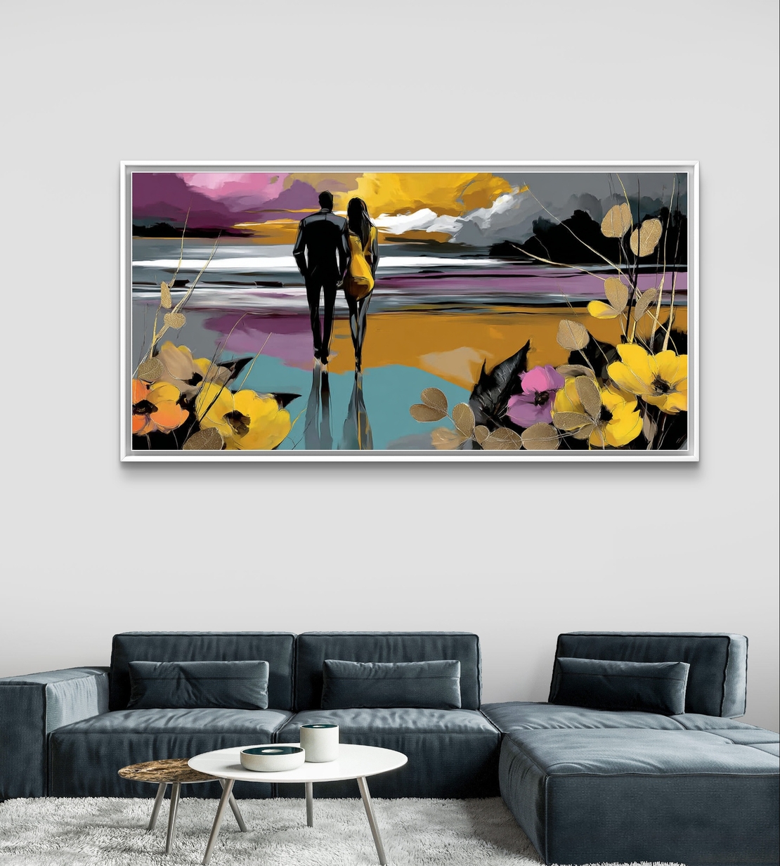 תמונת אהבה מודרנית להדפסה חלקה לא תבליט