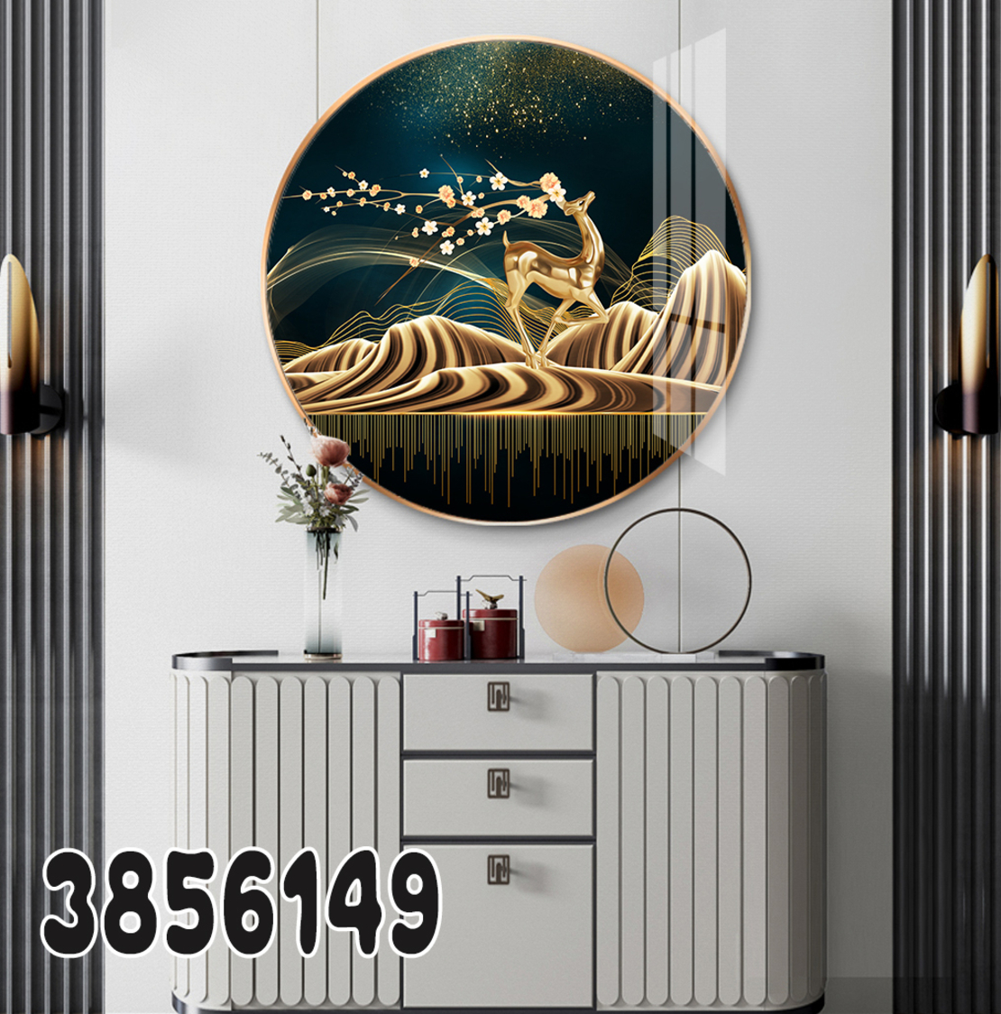תמונה עגולה דגם 3856149 