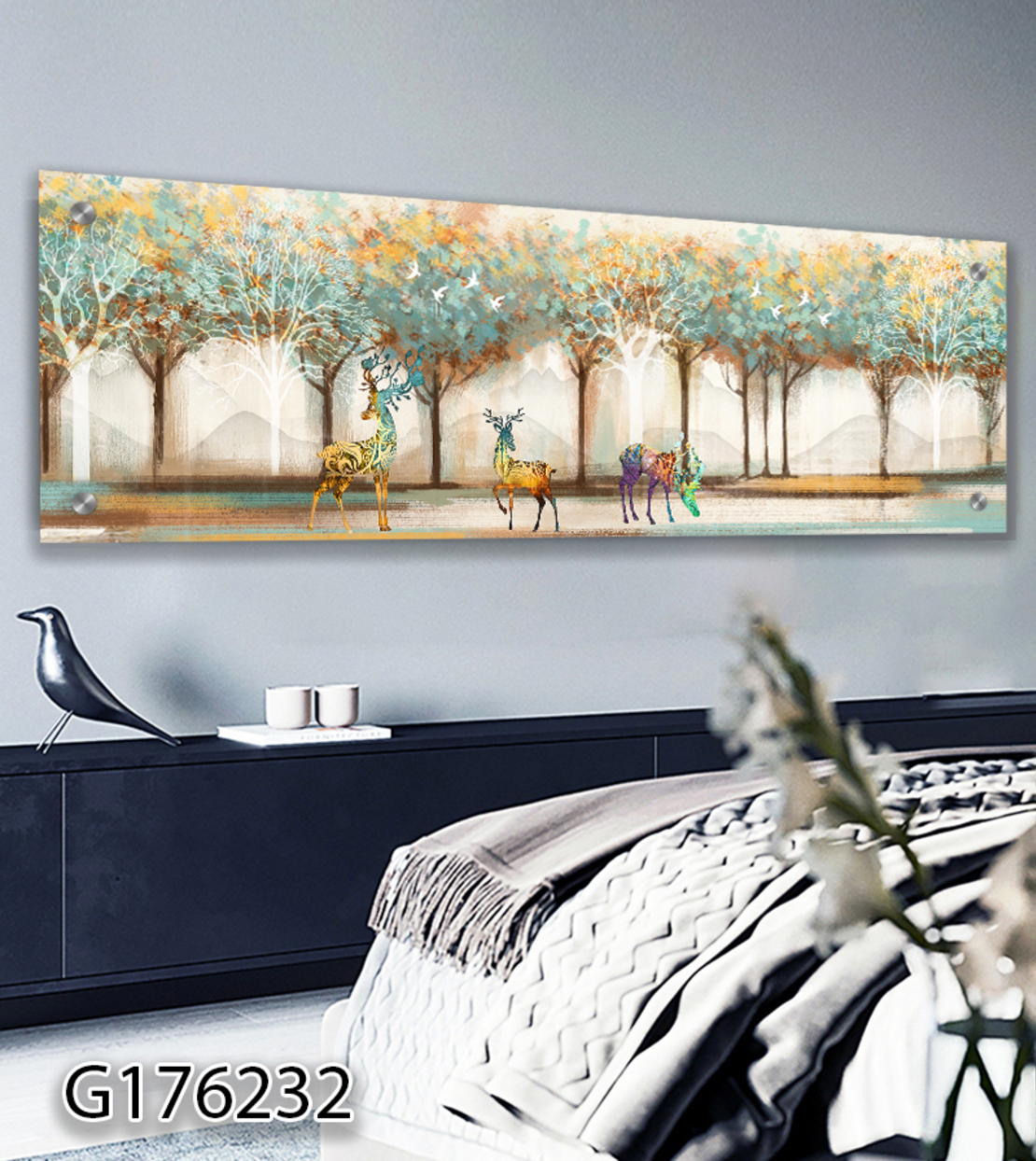 תמונת זכוכית פנורמית למשרד או לסלון דגם G176232