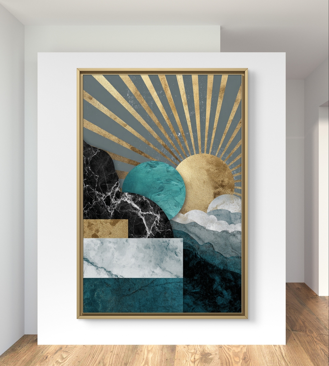 Alt Text: Canvas wall art 
