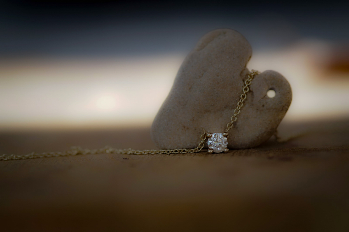 שרשרת יהלום צף מעבדה