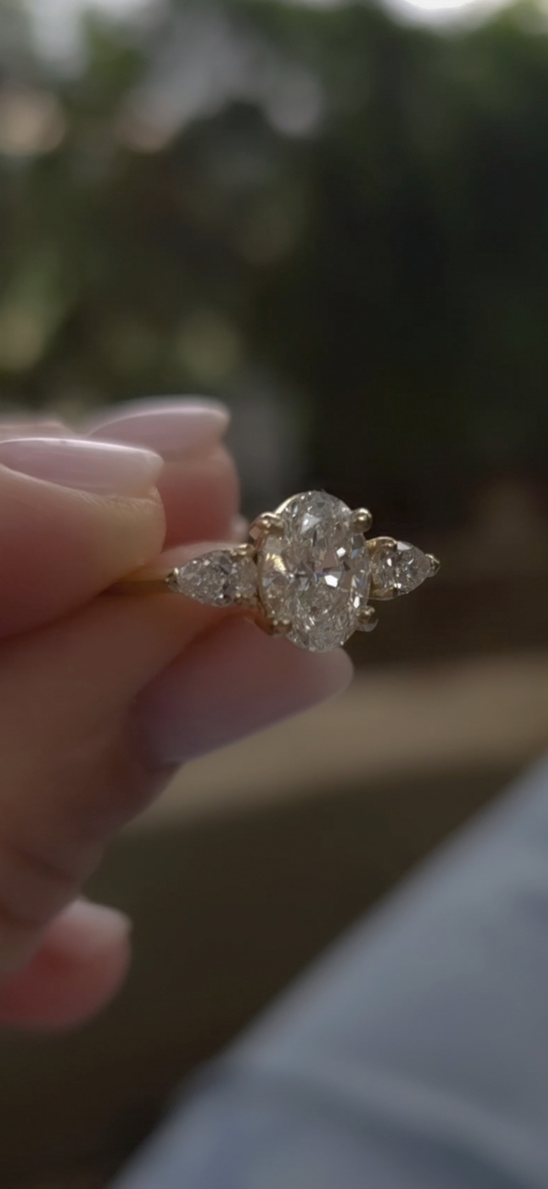 טבעת אמה יהלומי מעבדה