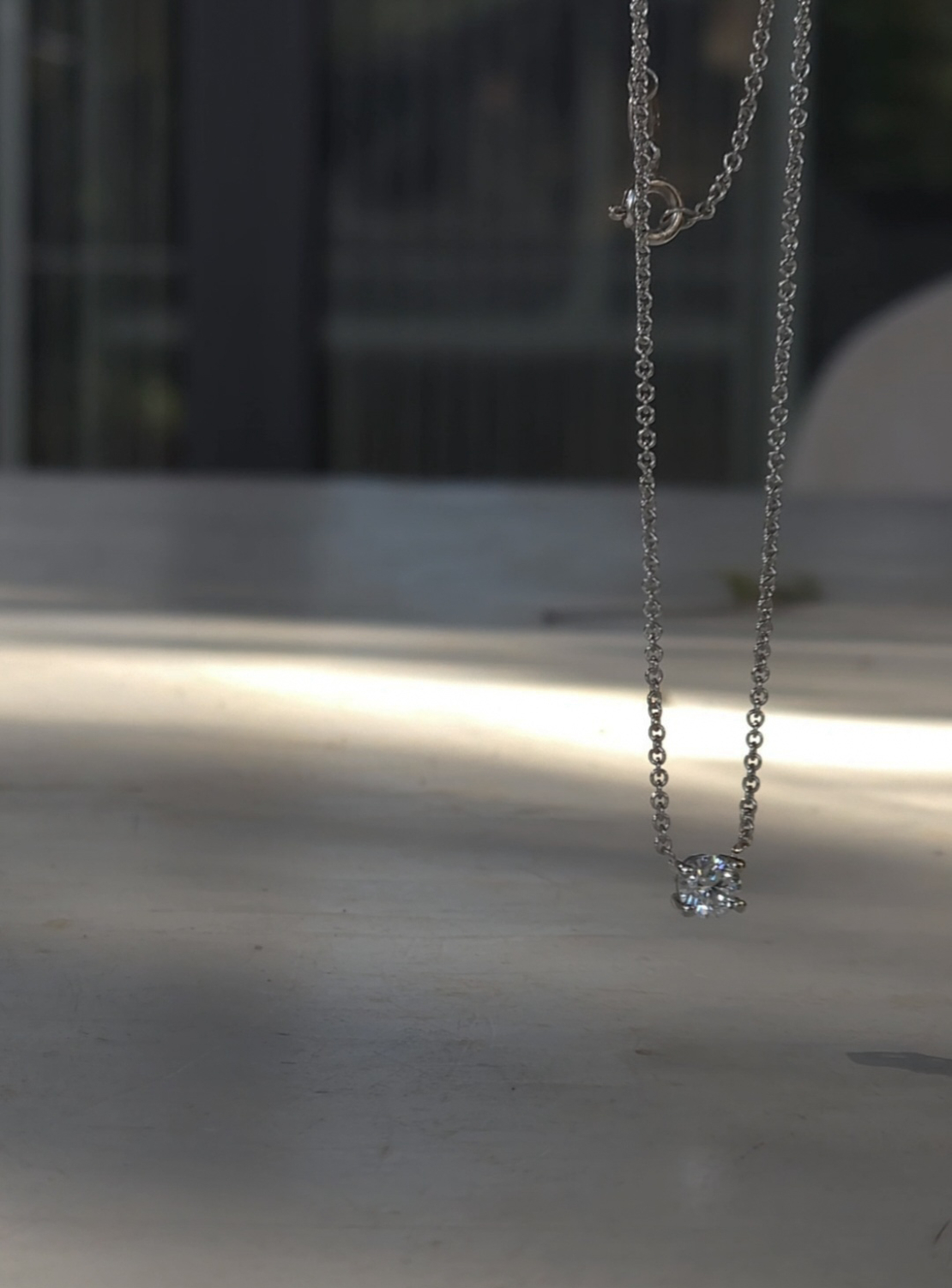 שרשרת יהלום צף מעבדה