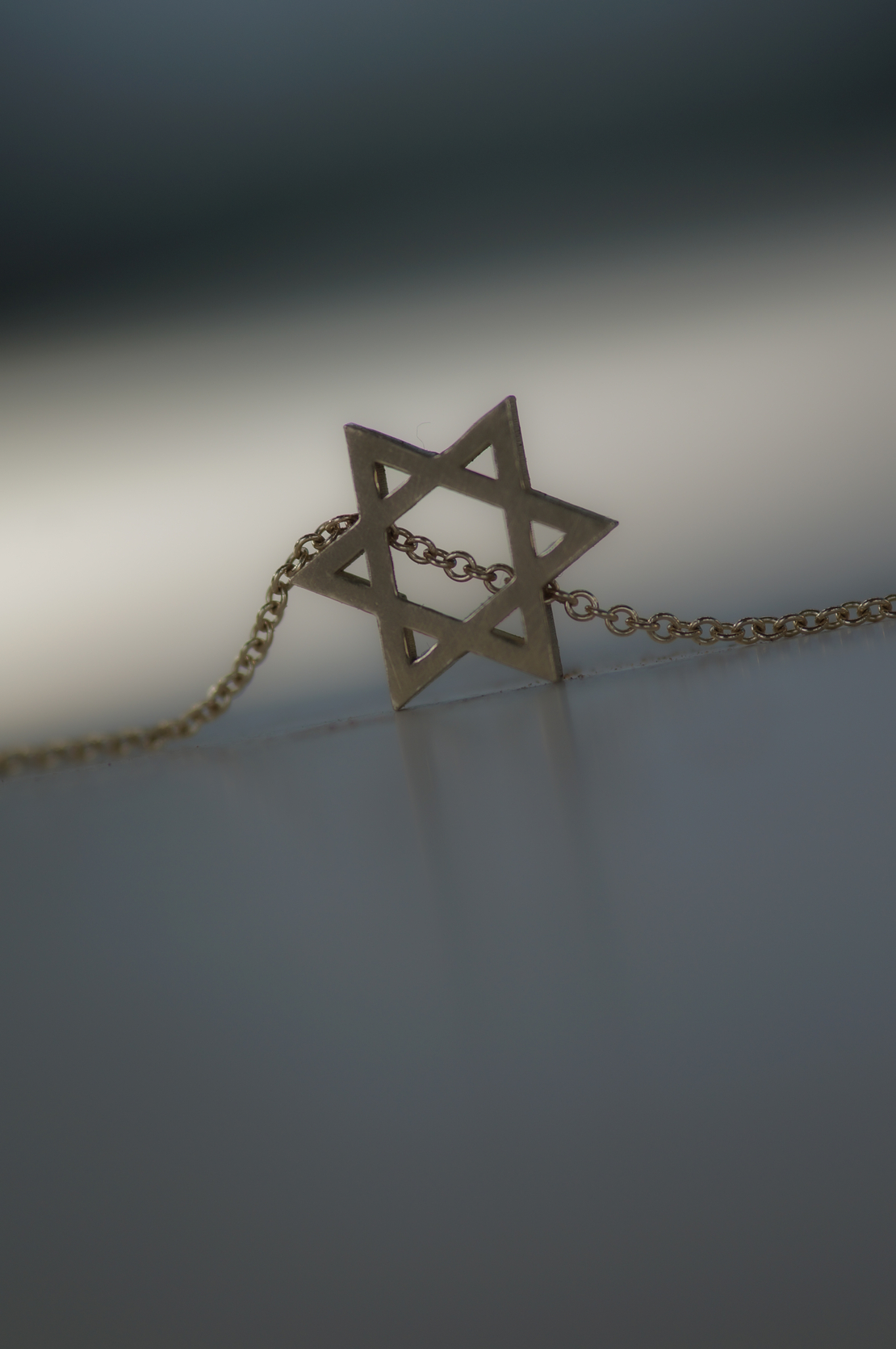 שרשרת תליון מגן דוד גדול