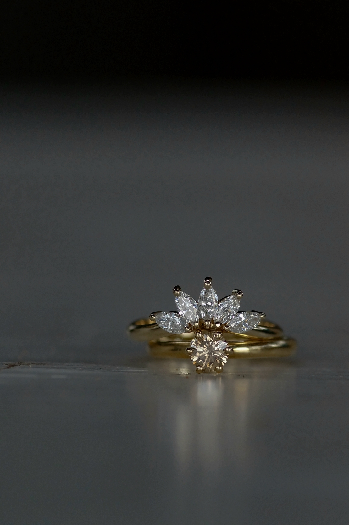 טבעת Galia יהלומי מעבדה