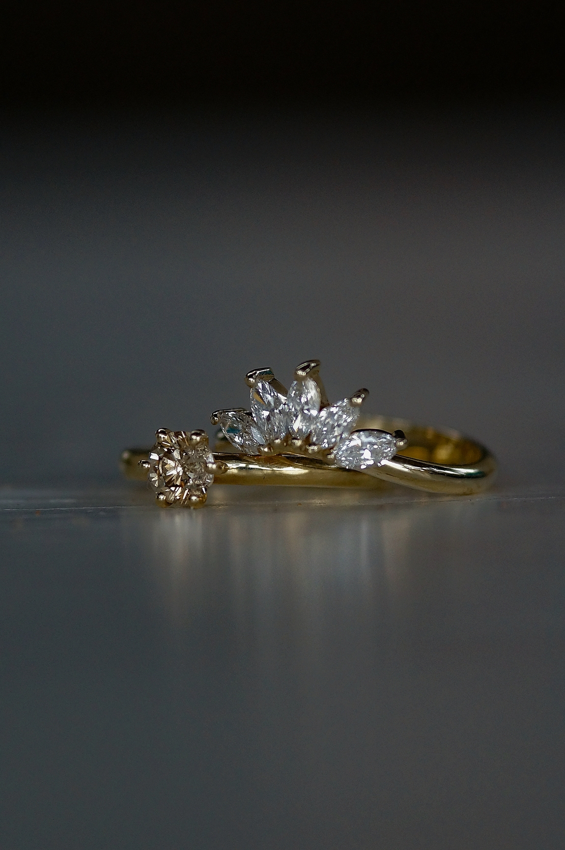 טבעת Galia יהלומי מעבדה