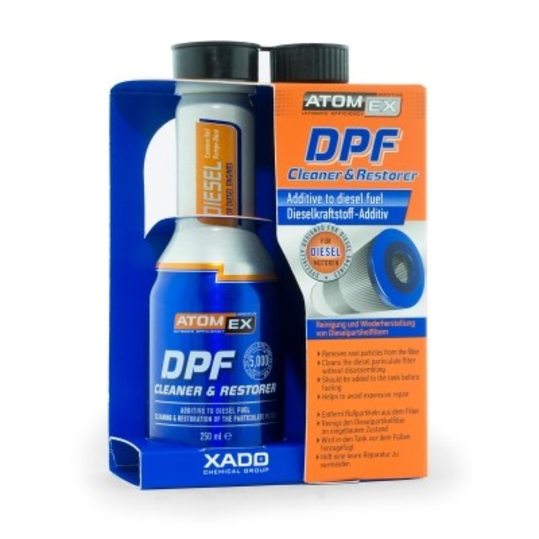 תוסף לסולר-  DPF מנקה ומשקם