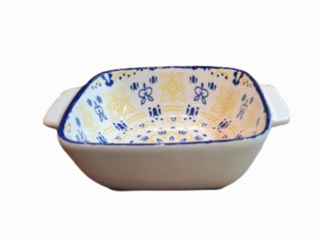 קערית הגשה מרובעת מקרמיקה