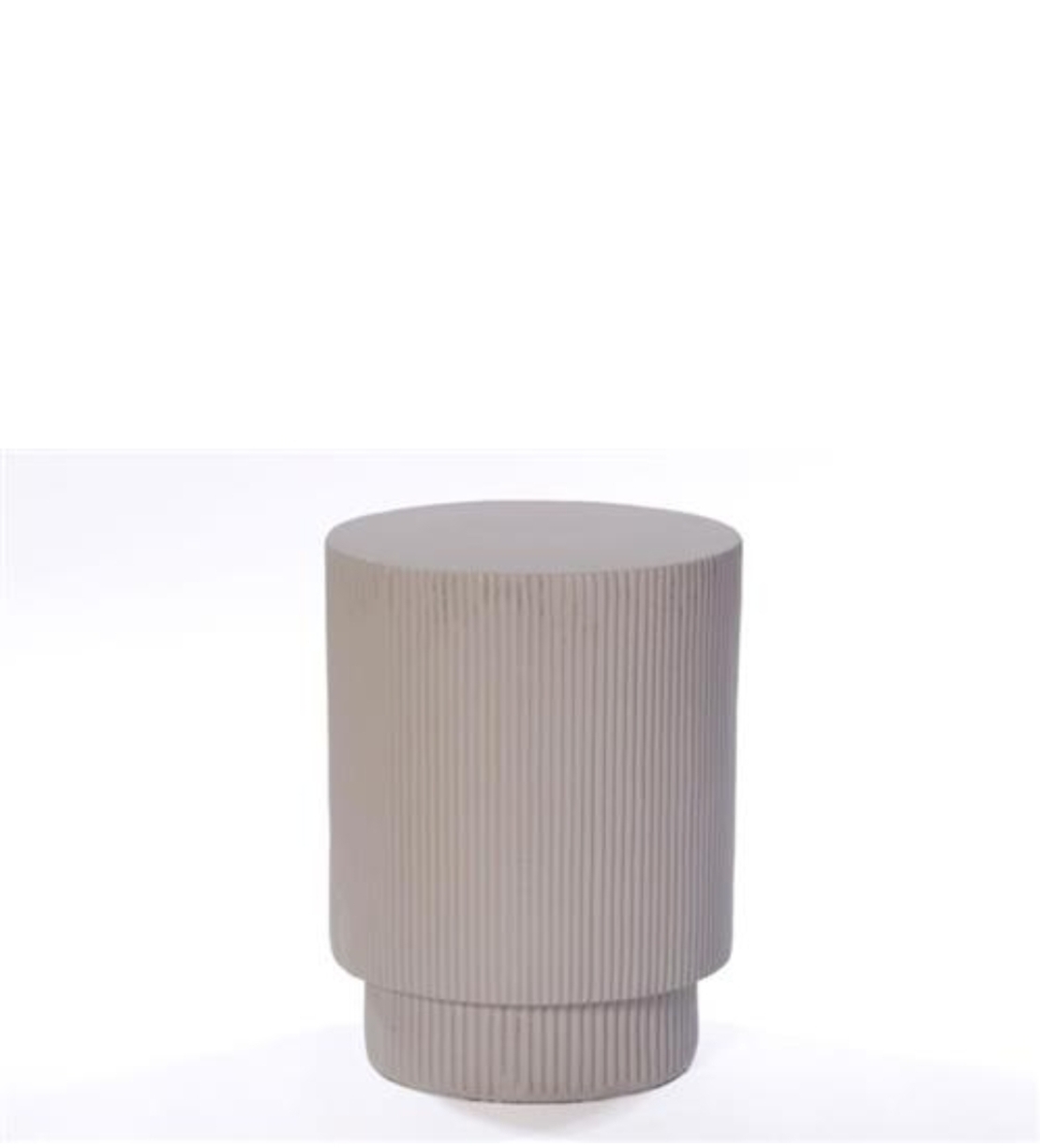 שולחן צד מפוליאסטר בצבע מוקה