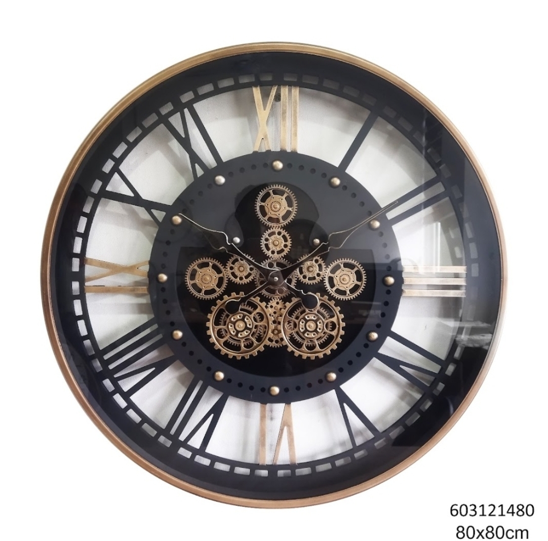 שעון קיר מעוצב קוטר 80 ס