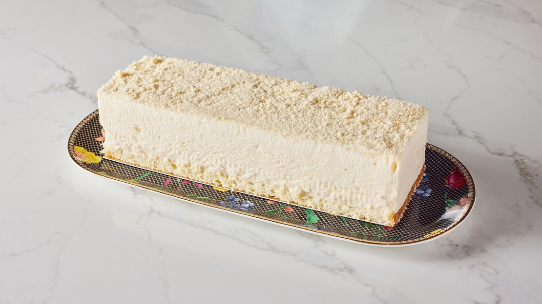 Cheese Mousse Strip Cake Crumbs | Halavi - Badatz