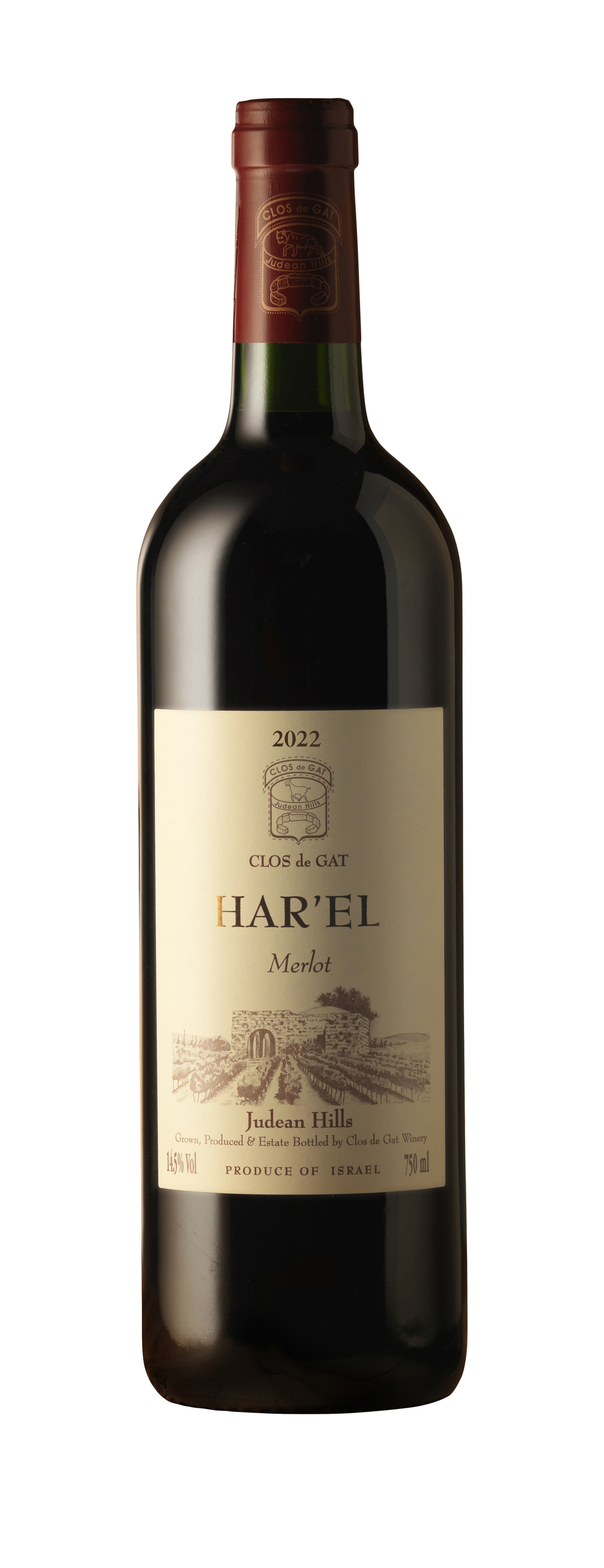 CLOS de GAT - HAR'EL - Merlot