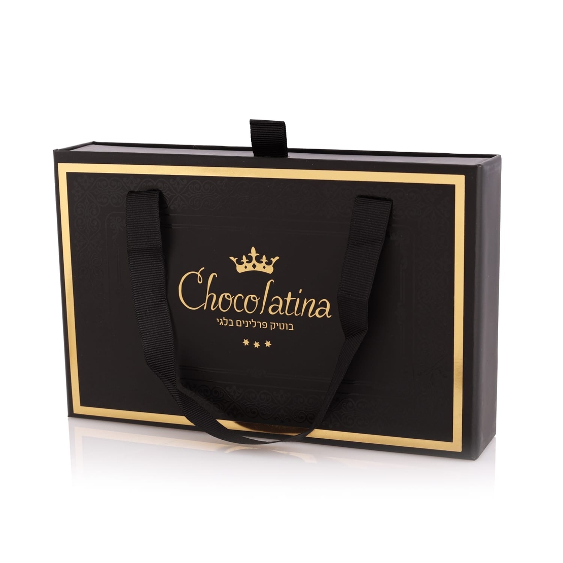 Chocolatina - luxurious case 15 black/white bag | Dairy | BADATZ