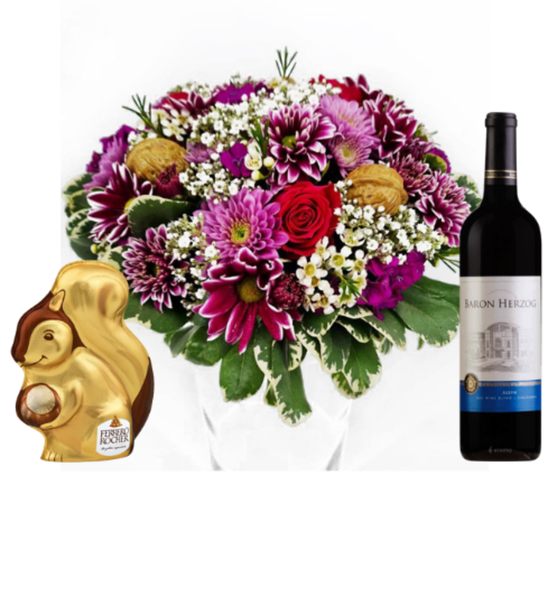 Flower bouquet - Pesach in Budapest with chocolate and wine