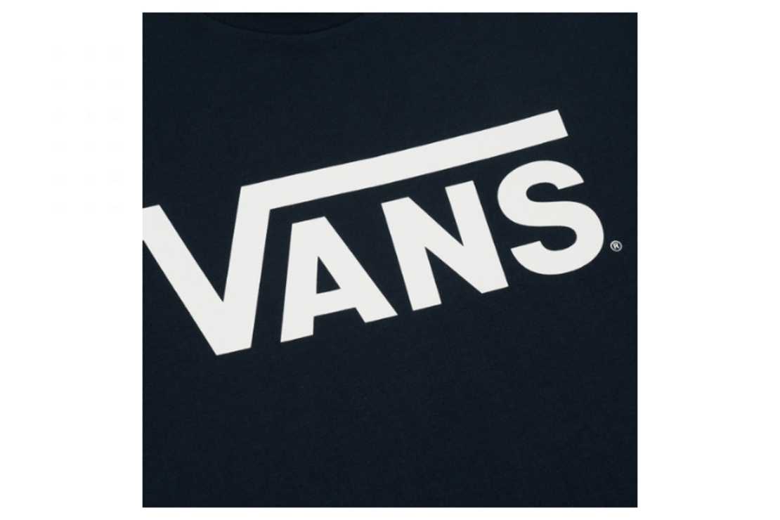 Vans - טי שירט לוגו קלאסית בכחול