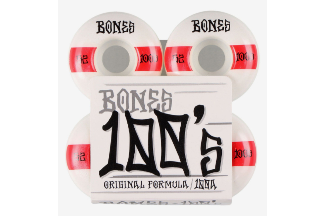 Bones - גלגלים לסקייטבורד 100S OG V4 במידה 52MM